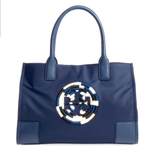 Tory Burch Handbags - TORY BURCH Ella Mini Rope Tote Bag(French navy )